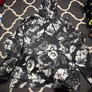 Nike Black and White Therma-Fit Hoodie